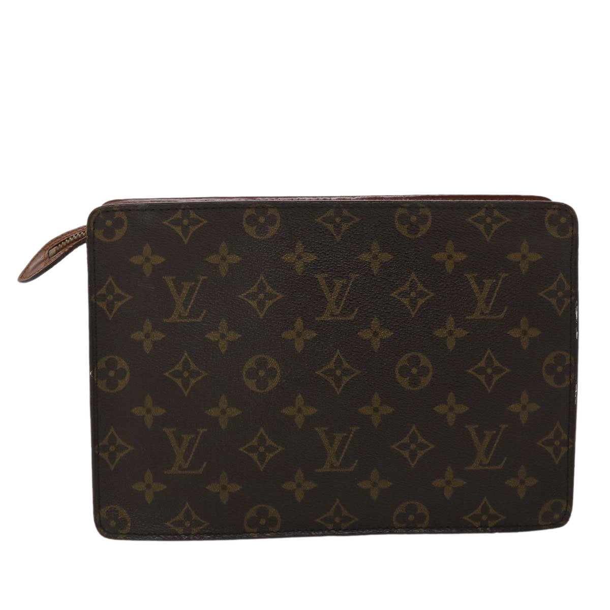 LOUIS VUITTON Monogram Pochette Homme Clutch Bag M51795 LV 46701