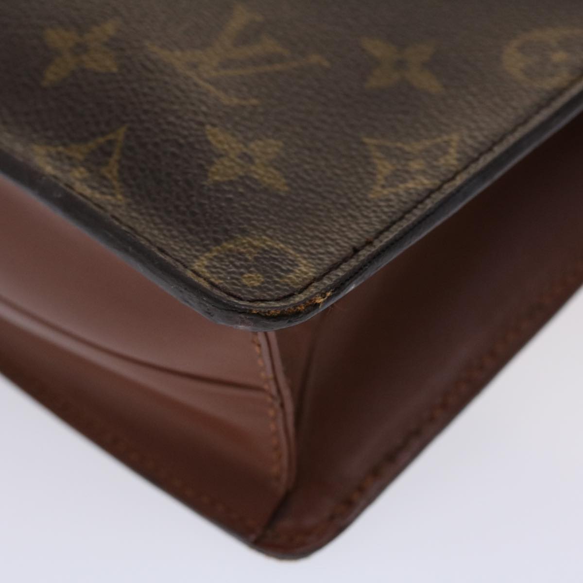 LOUIS VUITTON Monogram Pochette Homme Clutch Bag M51795 LV 46701