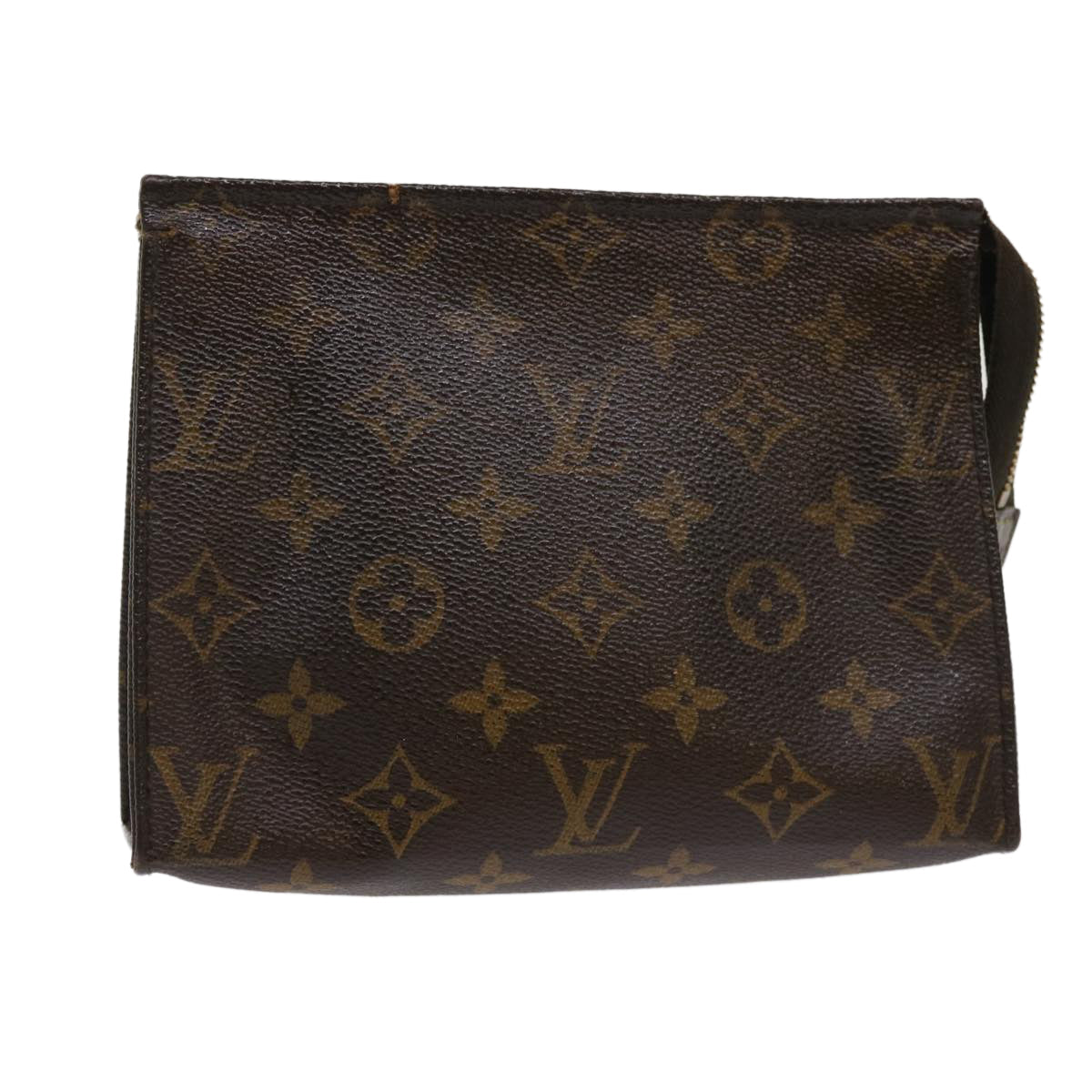 LOUIS VUITTON Monogram Poche Toilette 19 Pouch M47544 LV 46703