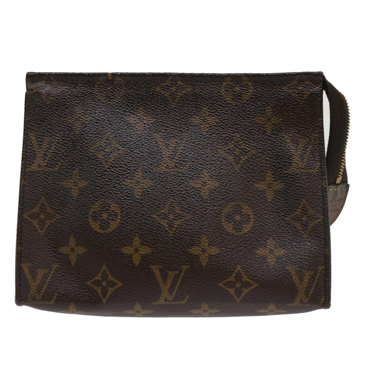 LOUIS VUITTON Monogram Poche Toilette 19 Pouch M47544 LV 46703