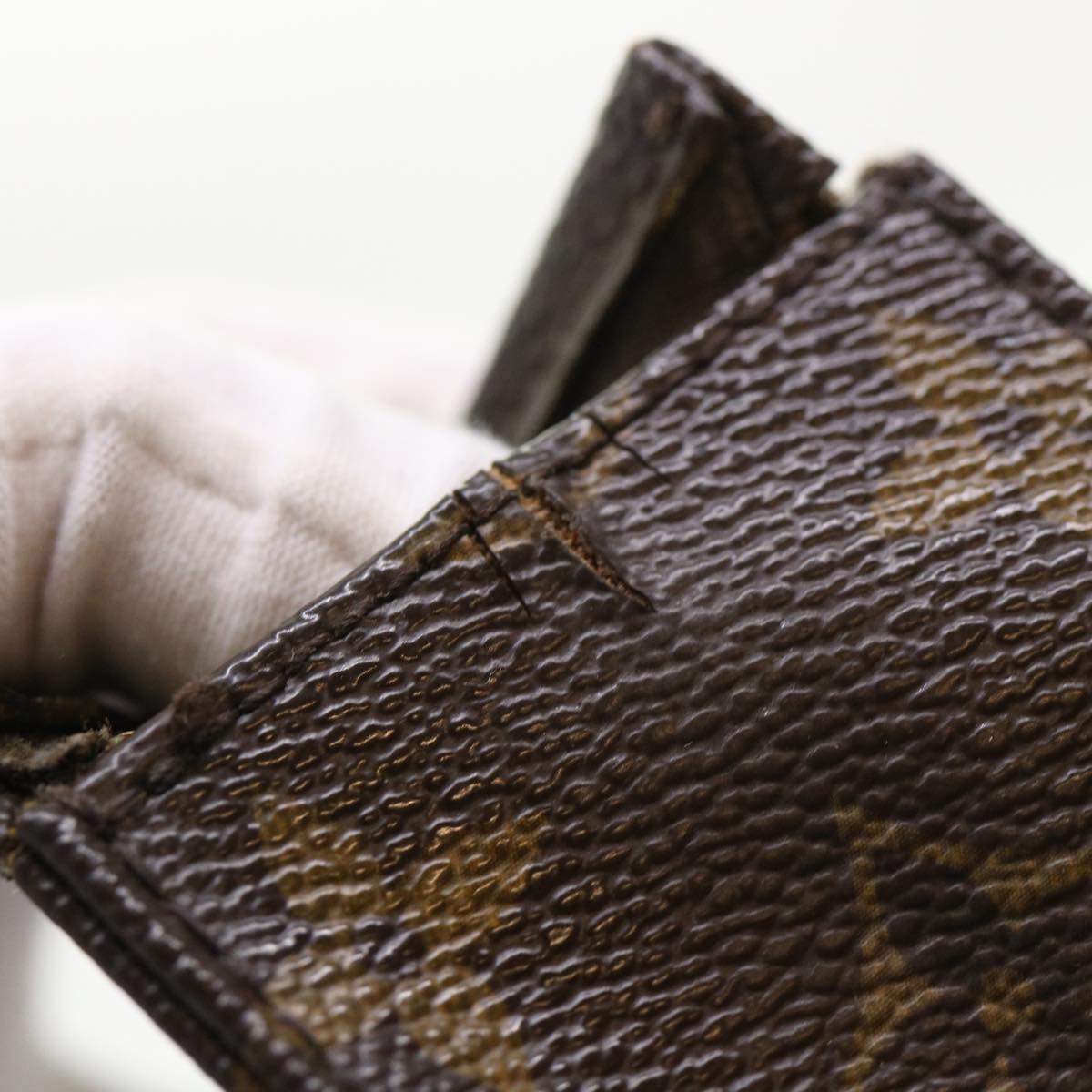 LOUIS VUITTON Monogram Poche Toilette 19 Pouch M47544 LV 46703
