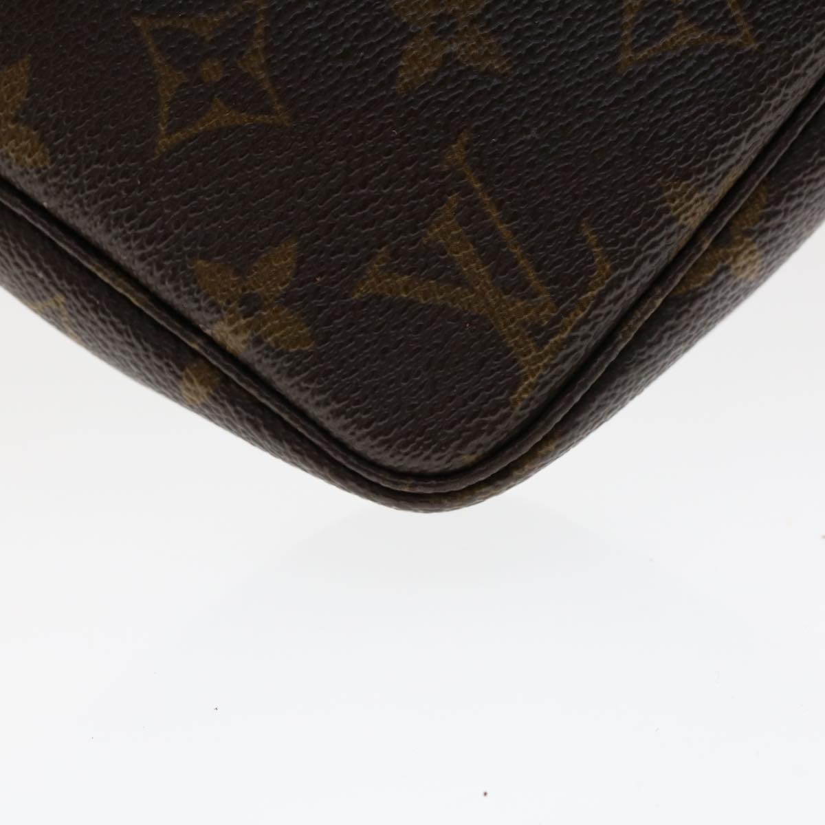LOUIS VUITTON Monogram Pochette Accessoires Pouch M51980 LV 46704