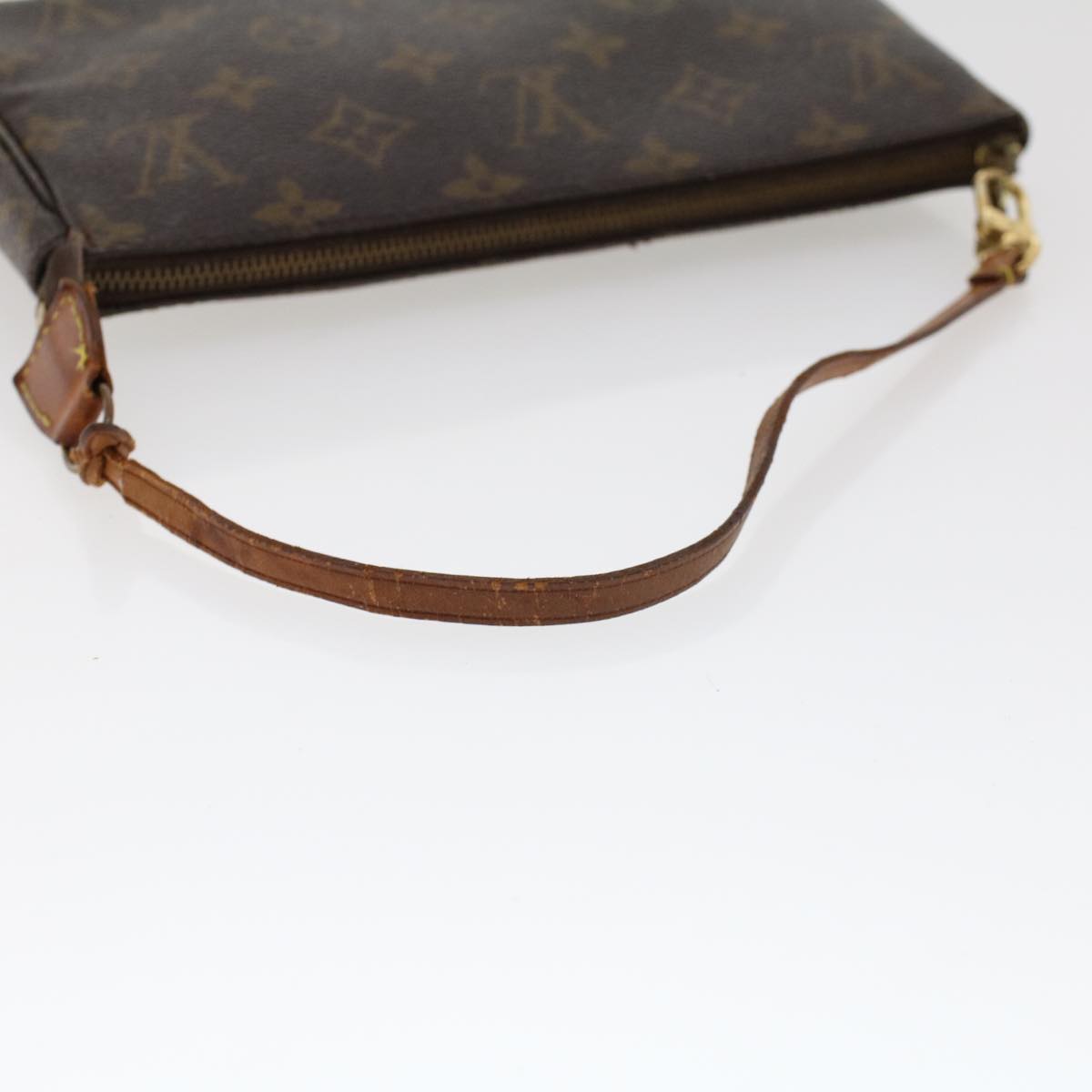 LOUIS VUITTON Monogram Pochette Accessoires Pouch M51980 LV 46704