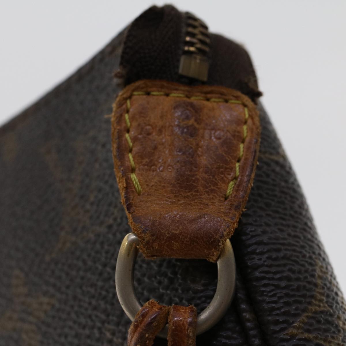 LOUIS VUITTON Monogram Pochette Accessoires Pouch M51980 LV 46705