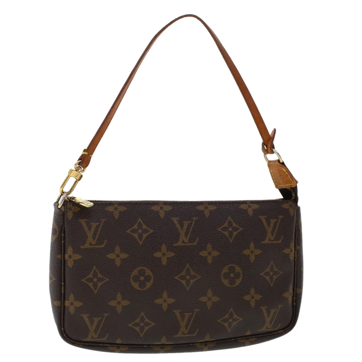 LOUIS VUITTON Monogram Pochette Accessoires Pouch M51980 LV 46706