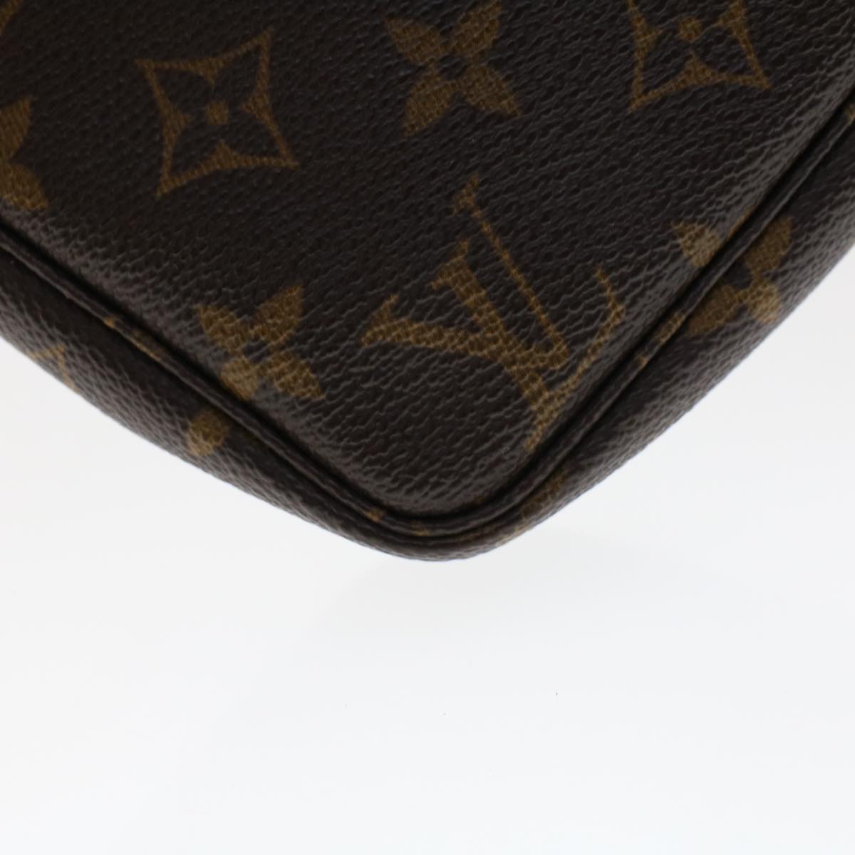 LOUIS VUITTON Monogram Pochette Accessoires Pouch M51980 LV 46706