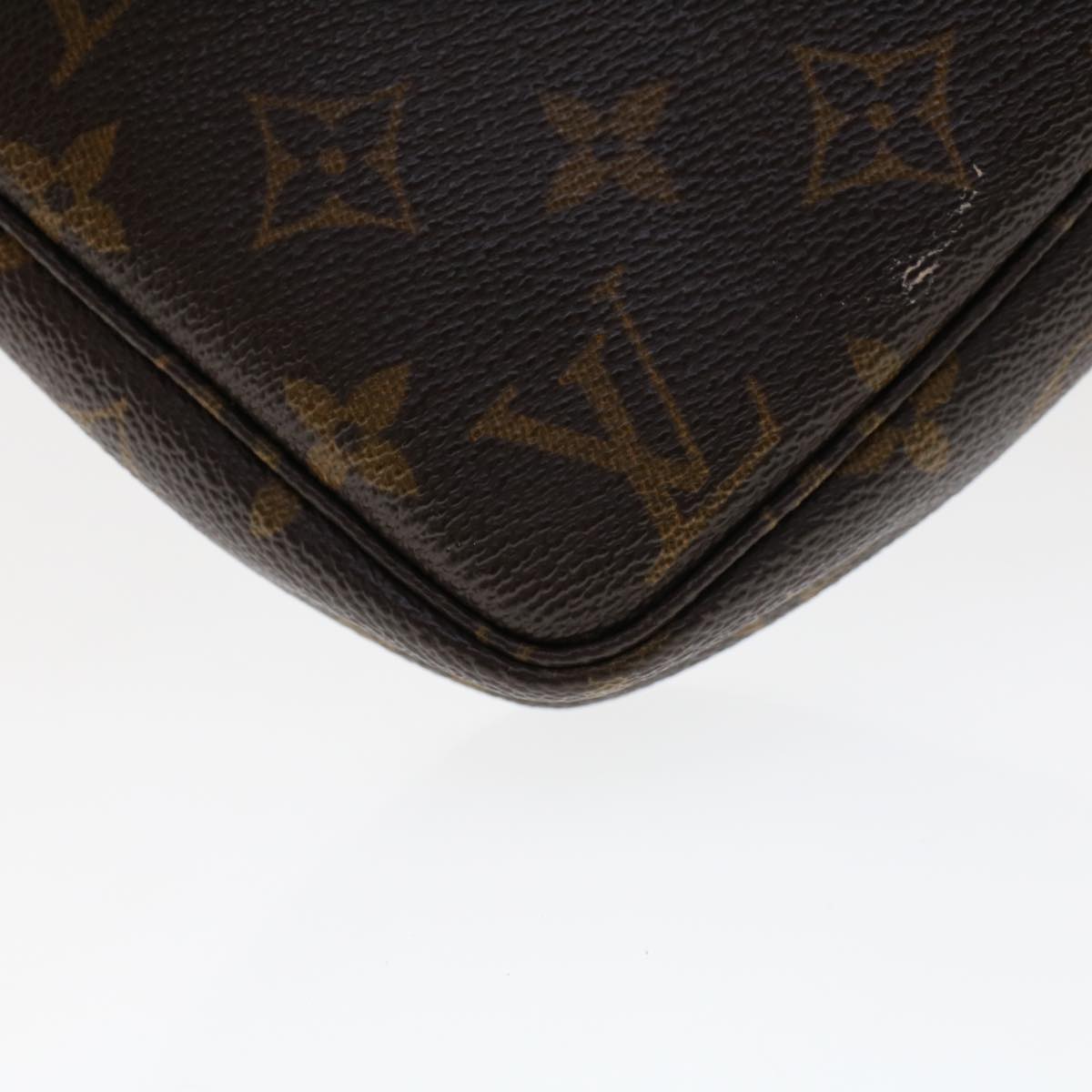 LOUIS VUITTON Monogram Pochette Accessoires Pouch M51980 LV 46706