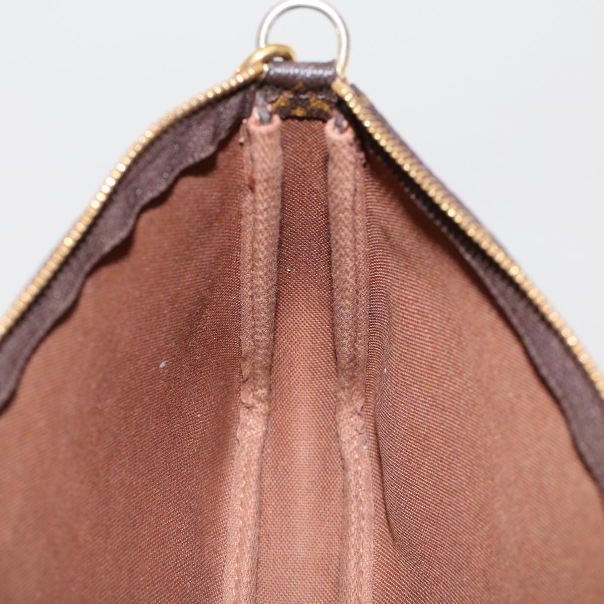 LOUIS VUITTON Monogram Pochette Accessoires Pouch M51980 LV 46706