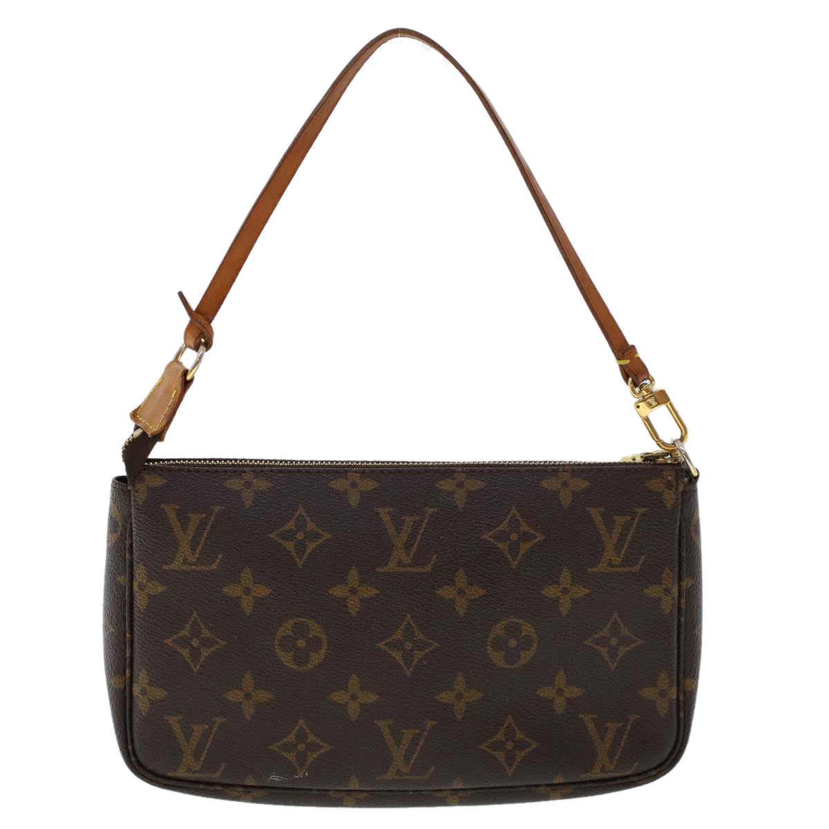 LOUIS VUITTON Monogram Pochette Accessoires Pouch M51980 LV 46706