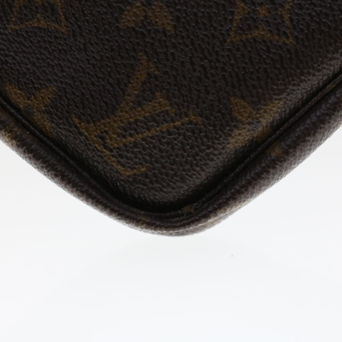 LOUIS VUITTON Monogram Pochette Accessoires Pouch M51980 LV 46707
