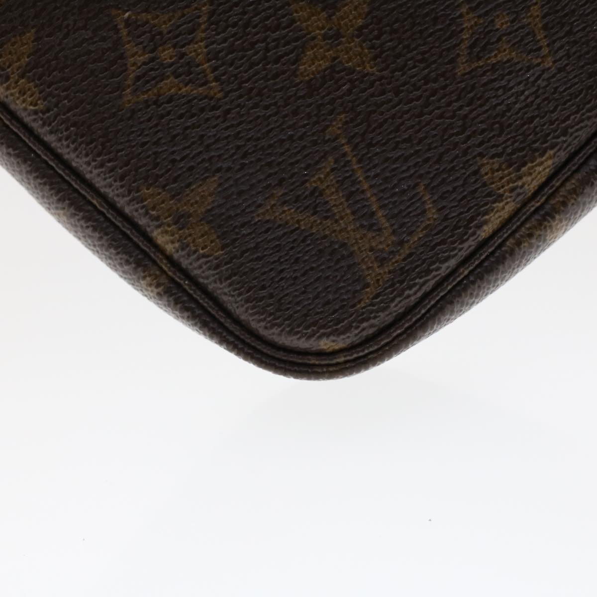 LOUIS VUITTON Monogram Pochette Accessoires Pouch M51980 LV 46707