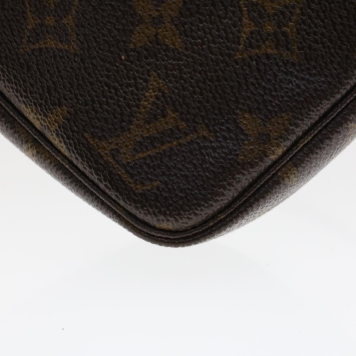 LOUIS VUITTON Monogram Pochette Accessoires Pouch M51980 LV 46707