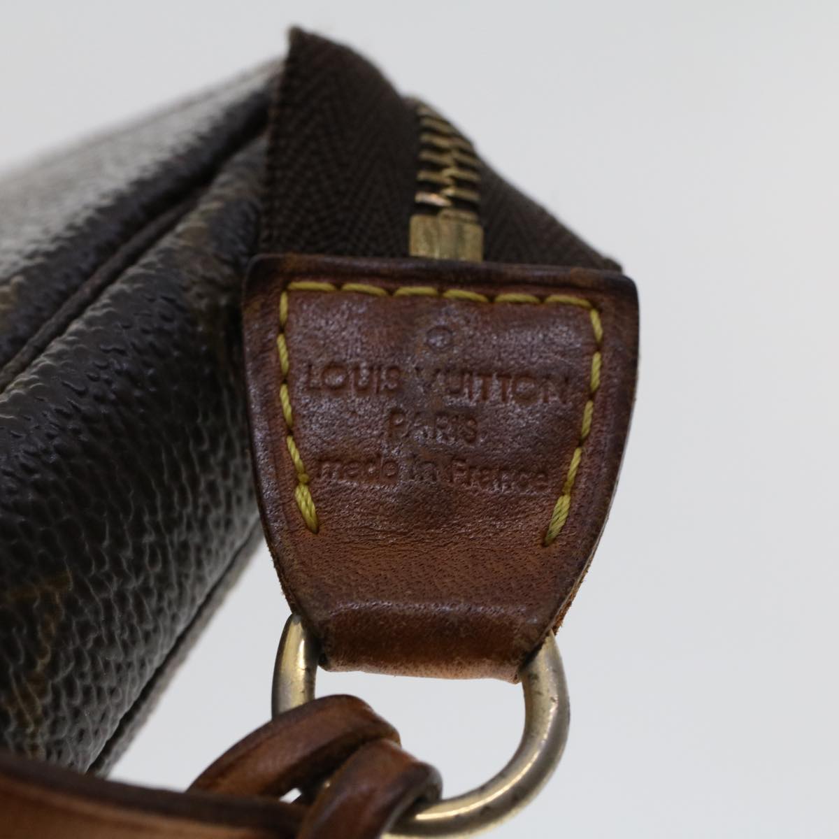 LOUIS VUITTON Monogram Pochette Accessoires Pouch M51980 LV 46707
