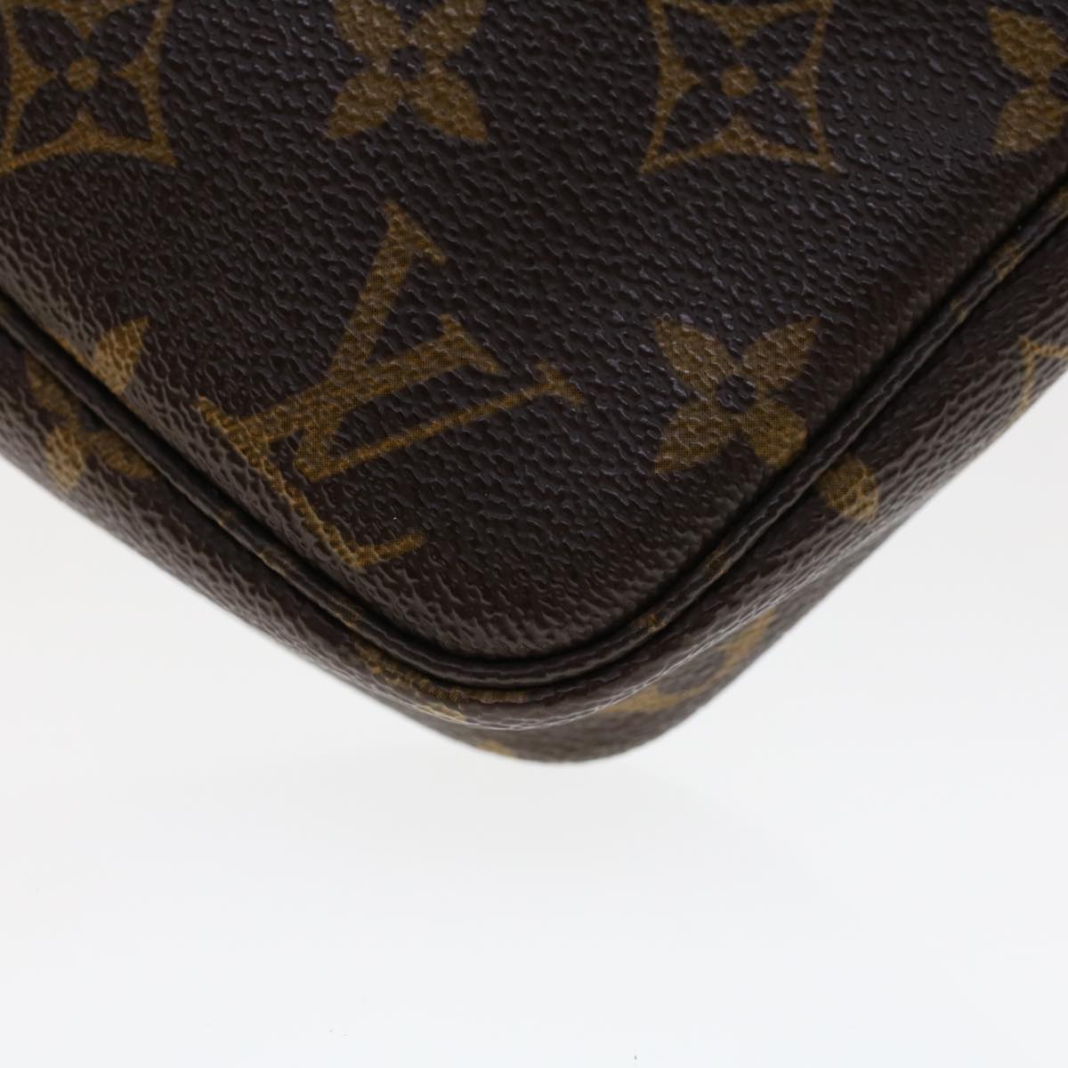 LOUIS VUITTON Monogram Pochette Accessoires Pouch M51980 LV 46709