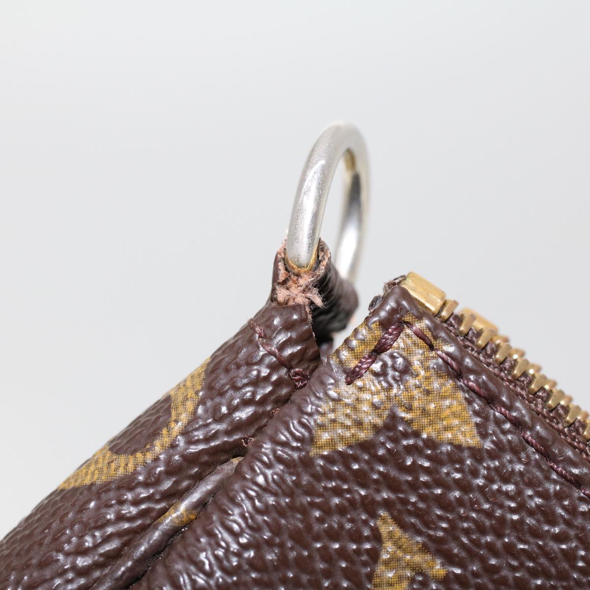 LOUIS VUITTON Monogram Pochette Accessoires Pouch M51980 LV 46709