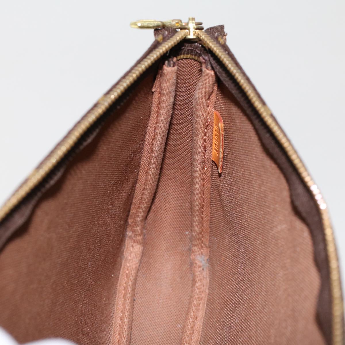 LOUIS VUITTON Monogram Pochette Accessoires Pouch M51980 LV 46709