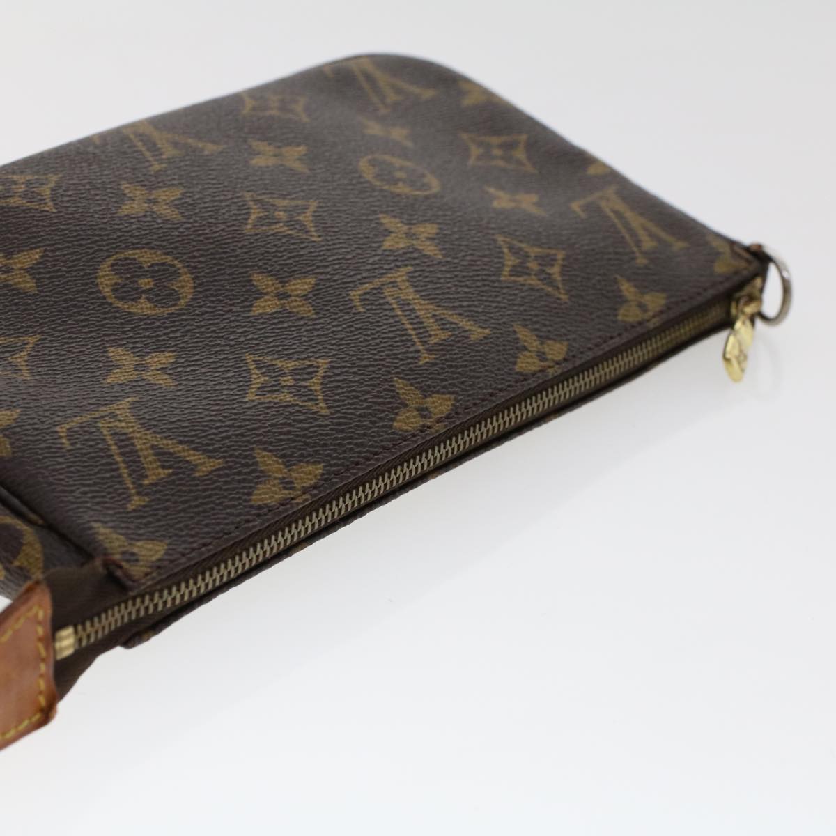 LOUIS VUITTON Monogram Pochette Accessoires Pouch M51980 LV 46709