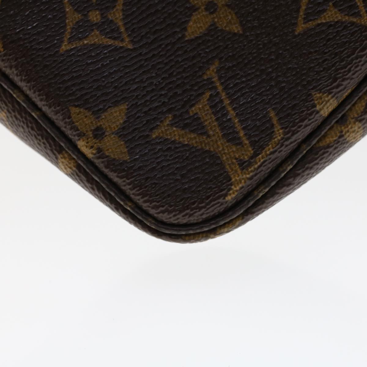 LOUIS VUITTON Monogram Pochette Accessoires Pouch M51980 LV 46709