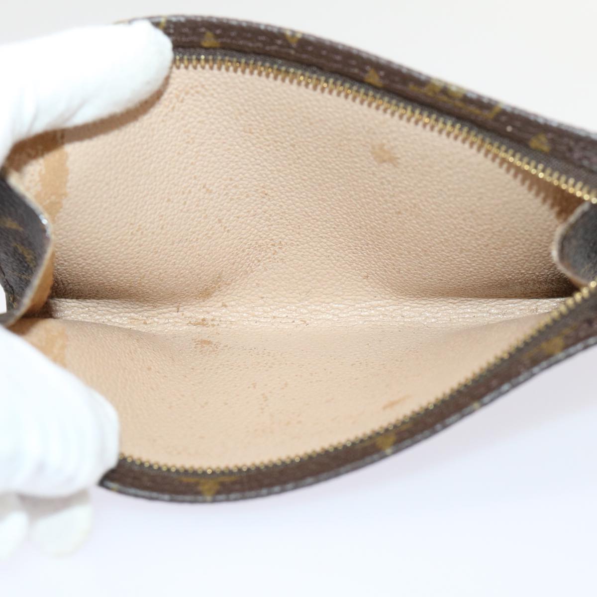 LOUIS VUITTON Monogram Bucket PM Pouch Accessory Pouch LV 46714