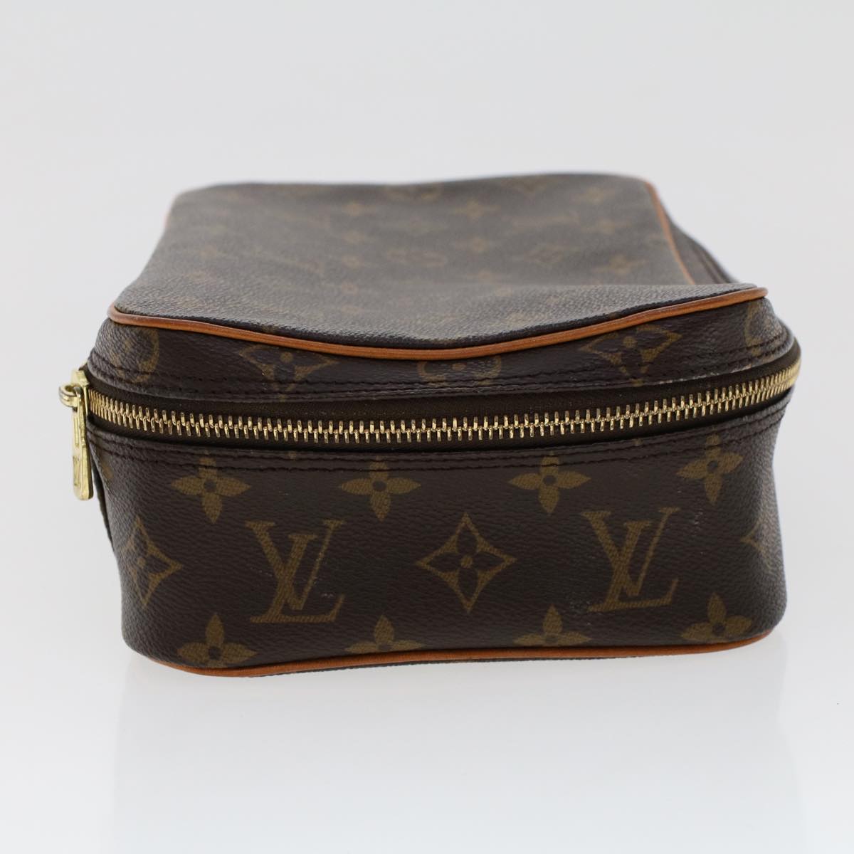 LOUIS VUITTON Monogram Trousse Boite Cosmetic Pouch M47640 LV 46715
