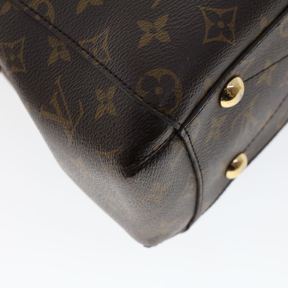 LOUIS VUITTON Monogram Montaigne BB Hand Bag 2way M41055 LV 46716