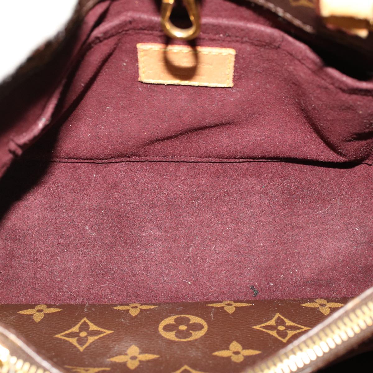 LOUIS VUITTON Monogram Montaigne BB Hand Bag 2way M41055 LV 46716