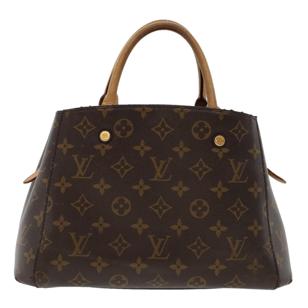 LOUIS VUITTON Monogram Montaigne BB Hand Bag 2way M41055 LV 46716