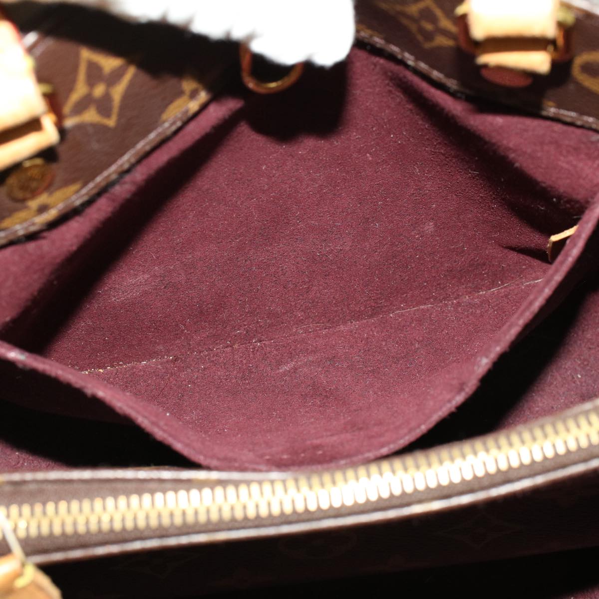 LOUIS VUITTON Monogram Montaigne BB Hand Bag 2way M41055 LV 46716
