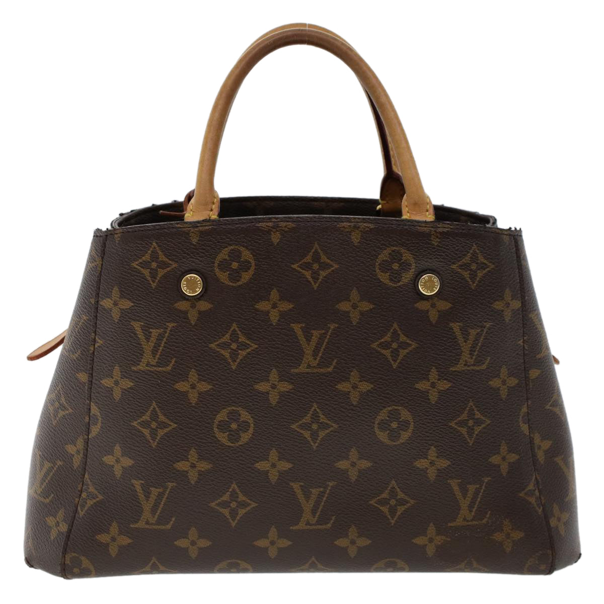 LOUIS VUITTON Monogram Montaigne BB Hand Bag 2way M41055 LV 46716