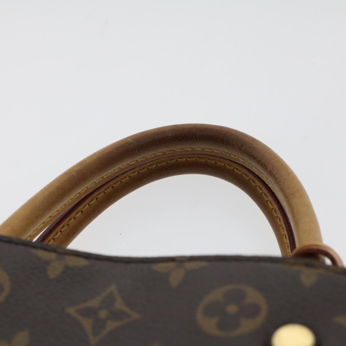 LOUIS VUITTON Monogram Montaigne BB Hand Bag 2way M41055 LV 46716