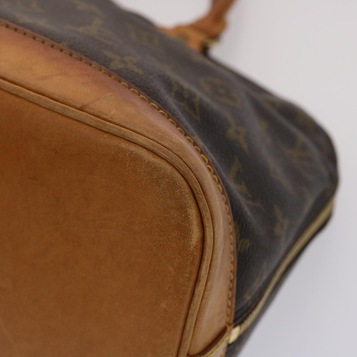 LOUIS VUITTON Monogram Alma Hand Bag M51130 LV 46719