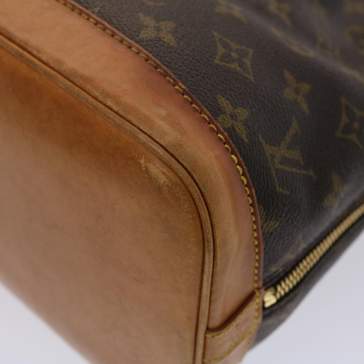 LOUIS VUITTON Monogram Alma Hand Bag M51130 LV 46719