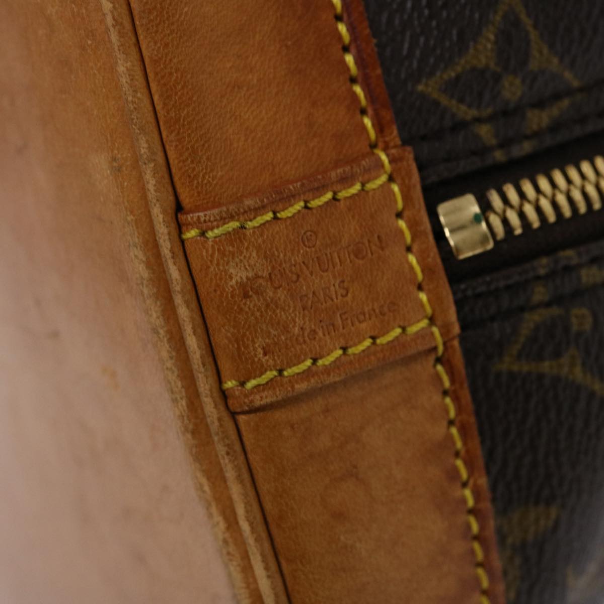 LOUIS VUITTON Monogram Alma Hand Bag M51130 LV 46719