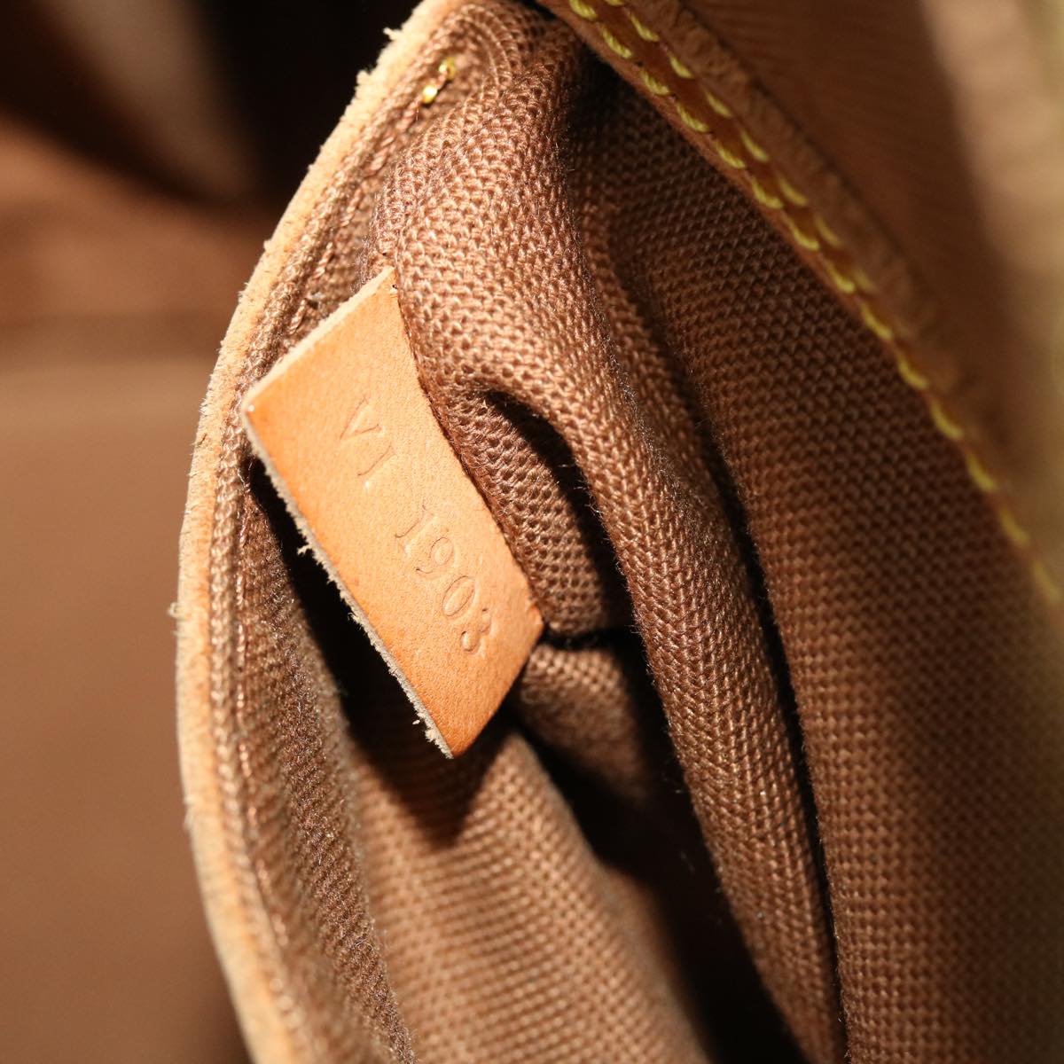 LOUIS VUITTON Monogram Alma Hand Bag M51130 LV 46719