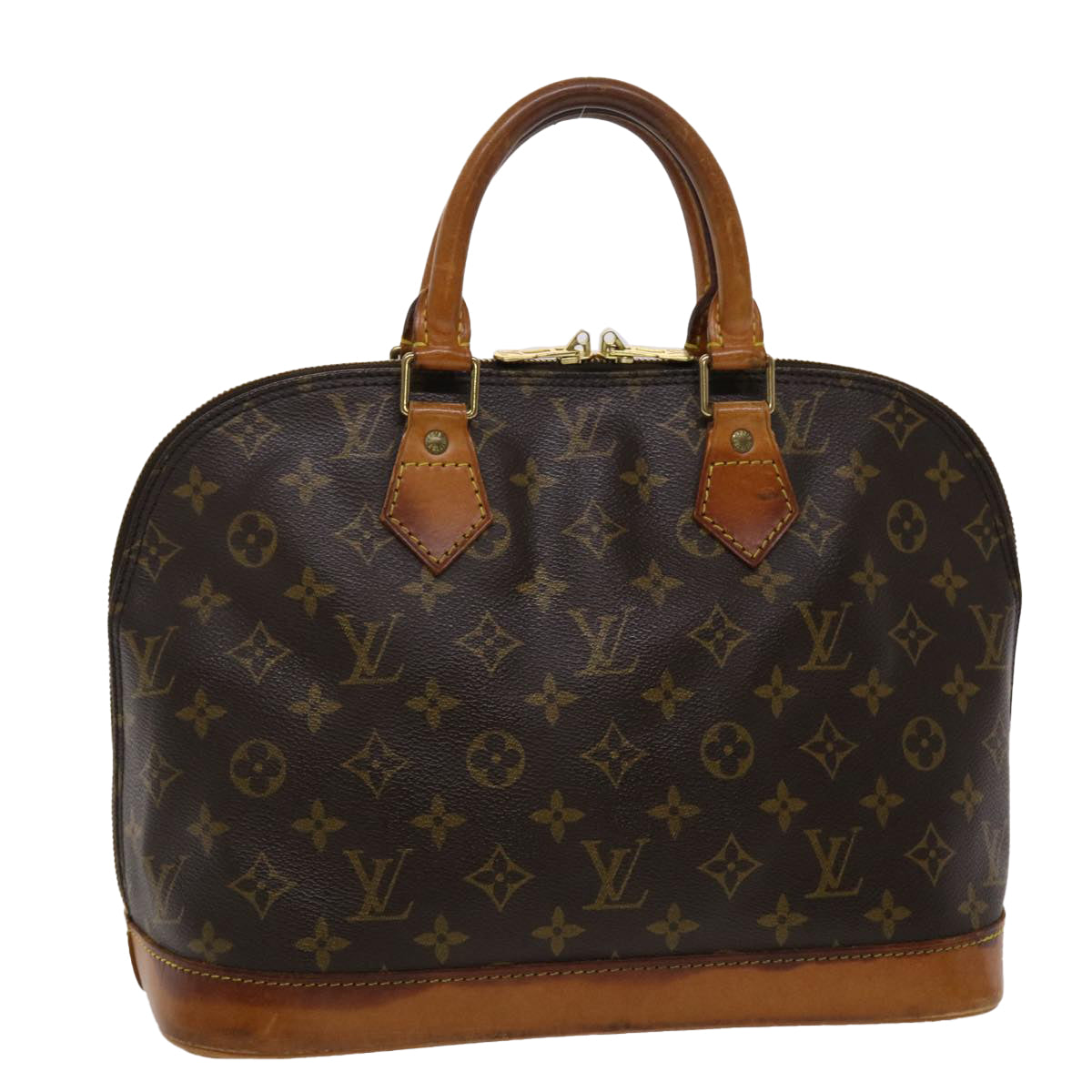 LOUIS VUITTON Monogram Alma Hand Bag M51130 LV 46720