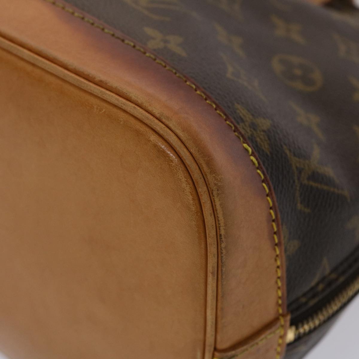 LOUIS VUITTON Monogram Alma Hand Bag M51130 LV 46720