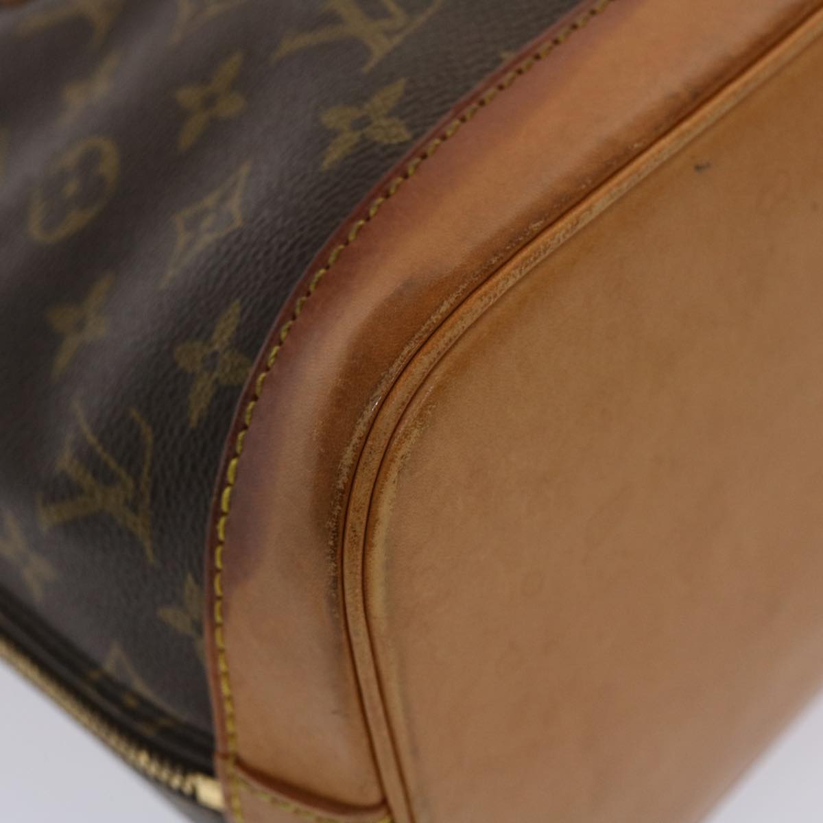LOUIS VUITTON Monogram Alma Hand Bag M51130 LV 46720