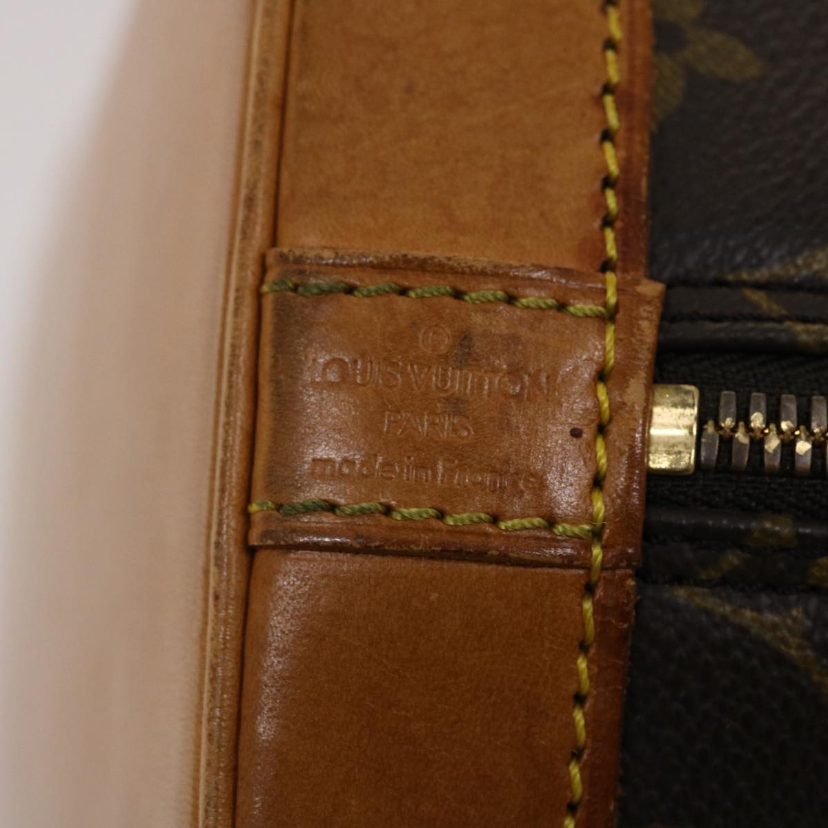 LOUIS VUITTON Monogram Alma Hand Bag M51130 LV 46720