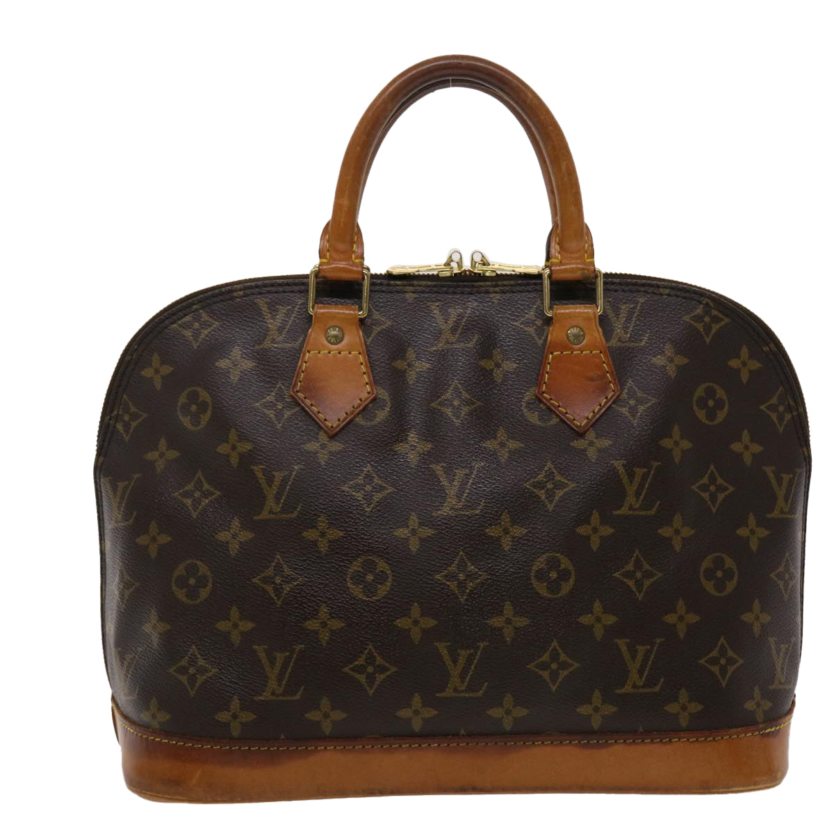 LOUIS VUITTON Monogram Alma Hand Bag M51130 LV 46720