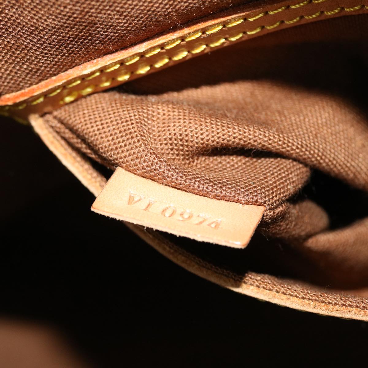 LOUIS VUITTON Monogram Alma Hand Bag M51130 LV 46720