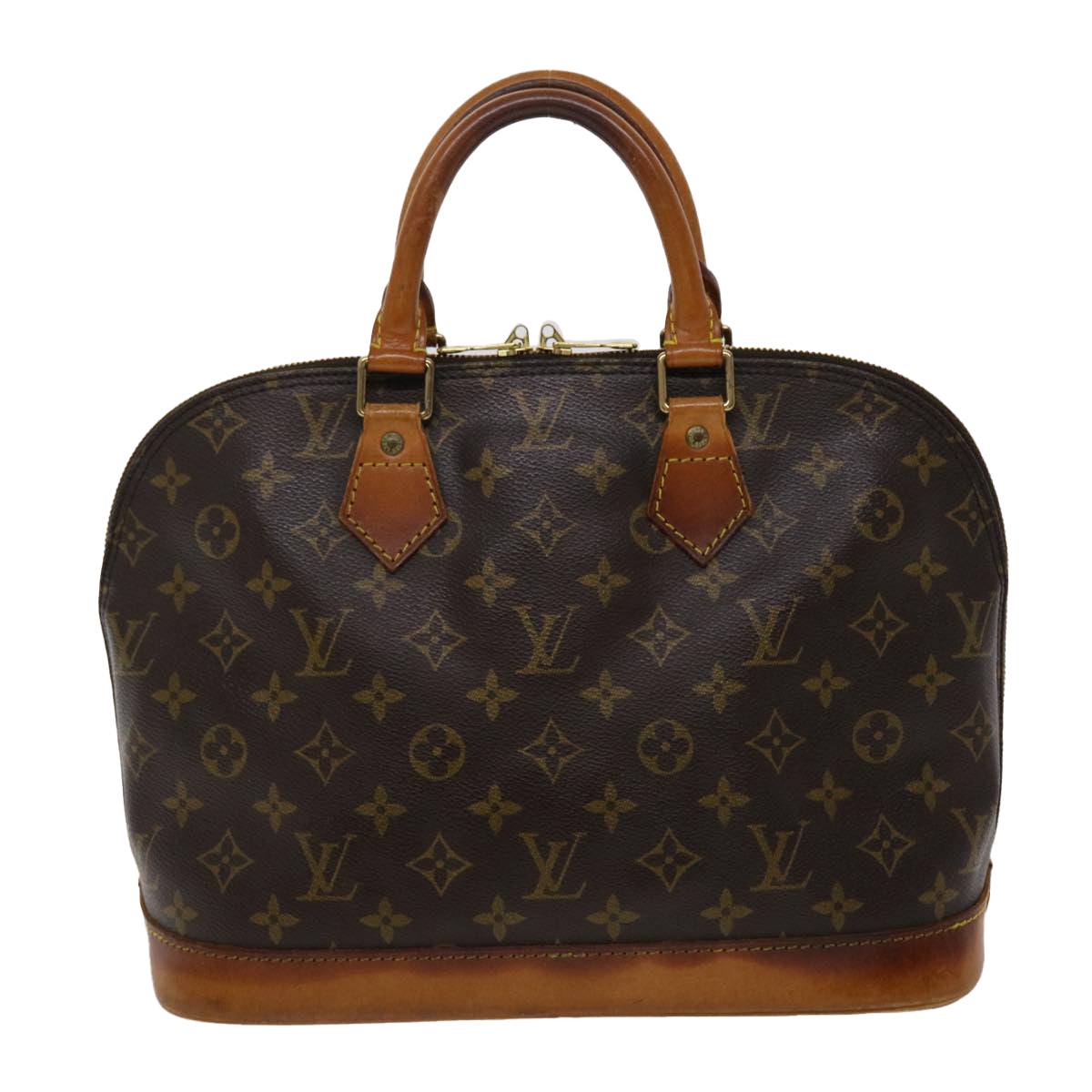 LOUIS VUITTON Monogram Alma Hand Bag M51130 LV 46720
