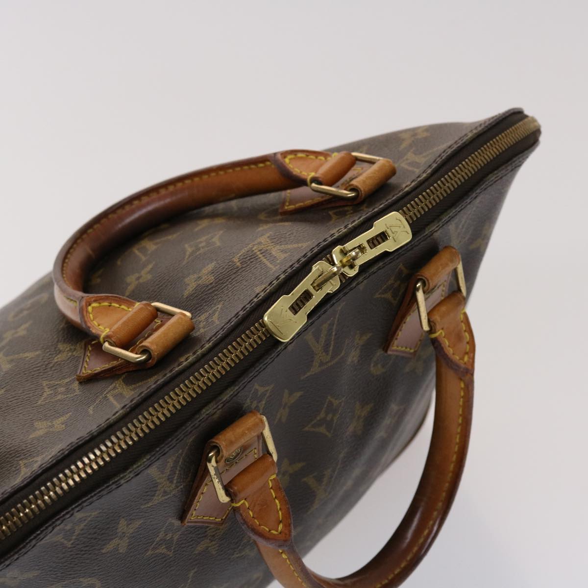LOUIS VUITTON Monogram Alma Hand Bag M51130 LV 46720