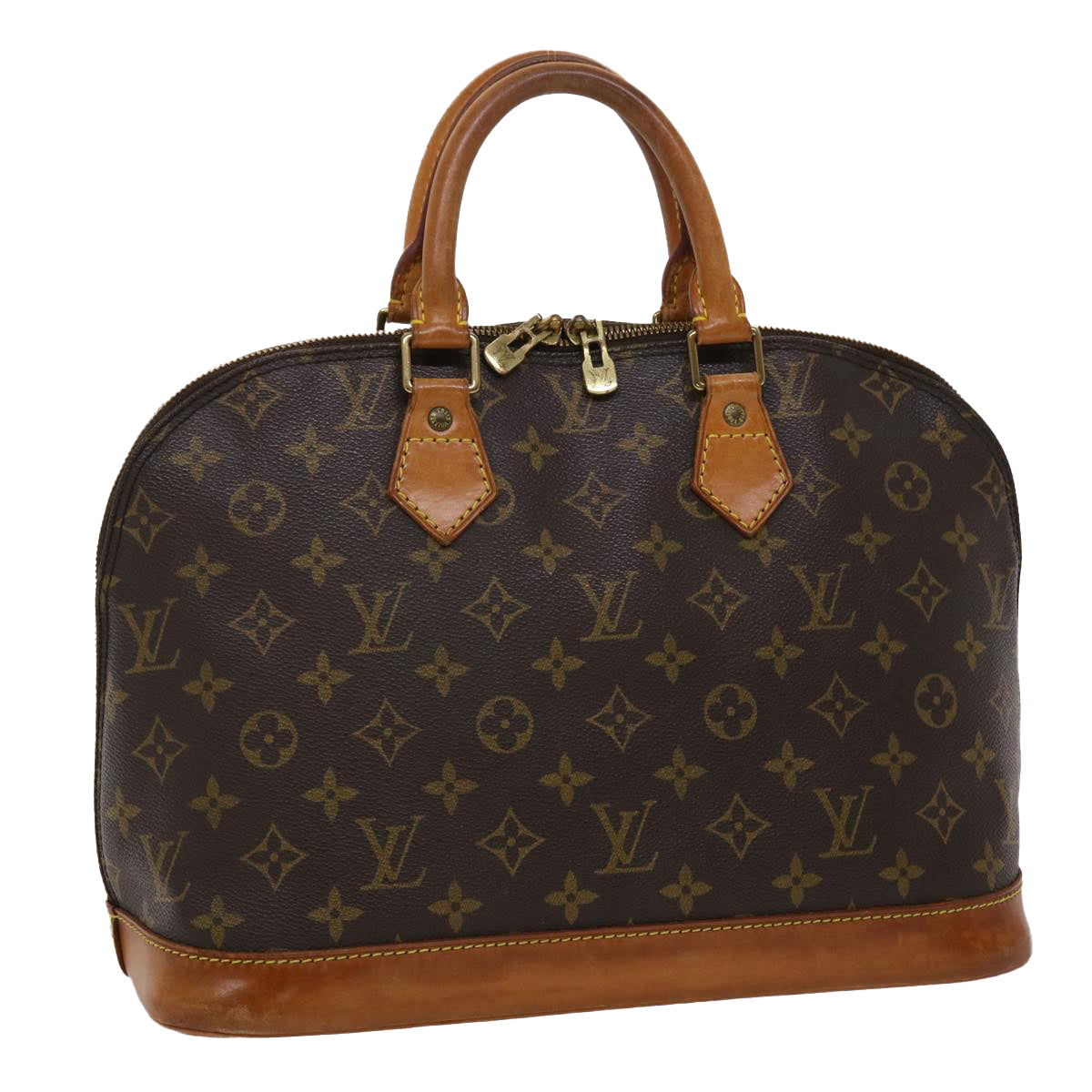 LOUIS VUITTON Monogram Alma Hand Bag M51130 LV 46721
