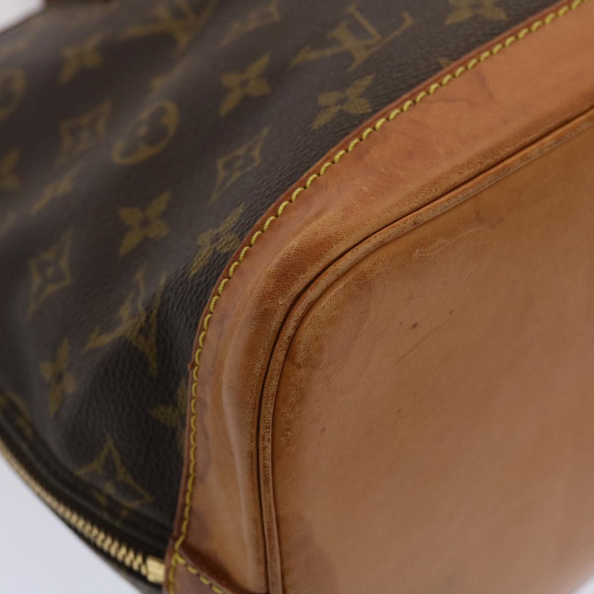 LOUIS VUITTON Monogram Alma Hand Bag M51130 LV 46721