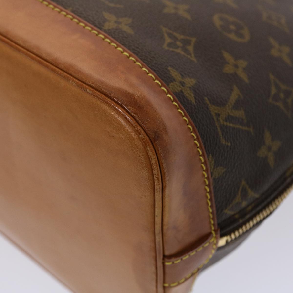 LOUIS VUITTON Monogram Alma Hand Bag M51130 LV 46721