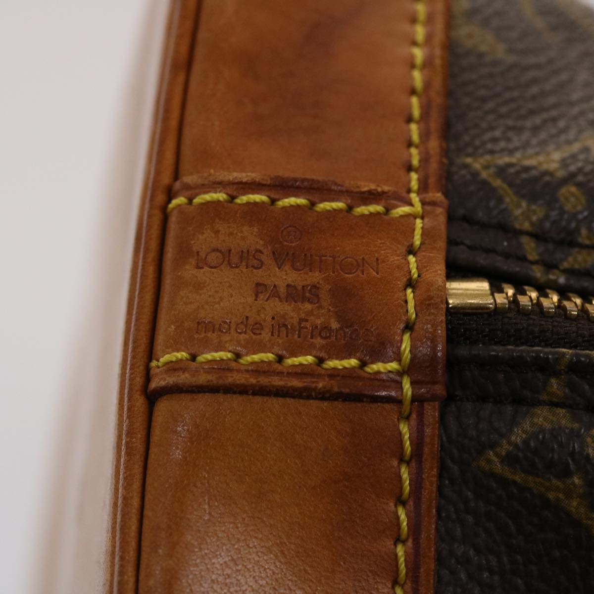 LOUIS VUITTON Monogram Alma Hand Bag M51130 LV 46721