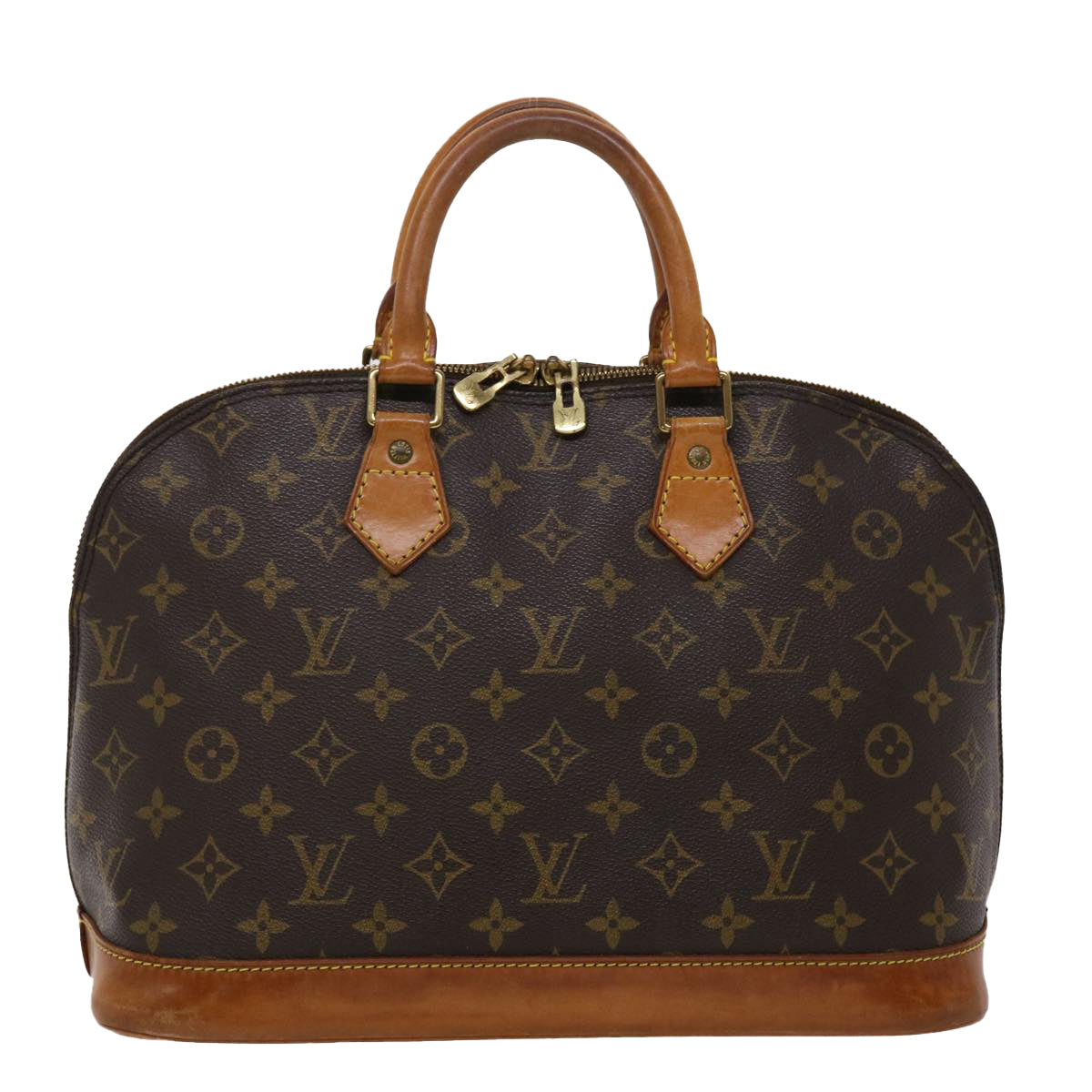 LOUIS VUITTON Monogram Alma Hand Bag M51130 LV 46721