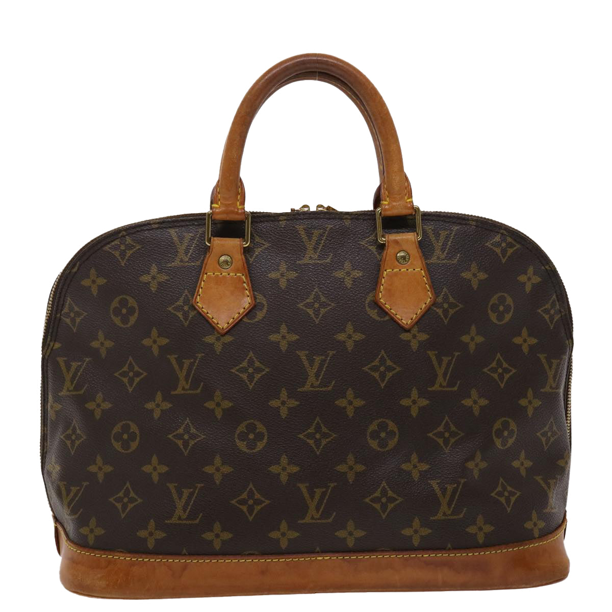 LOUIS VUITTON Monogram Alma Hand Bag M51130 LV 46721