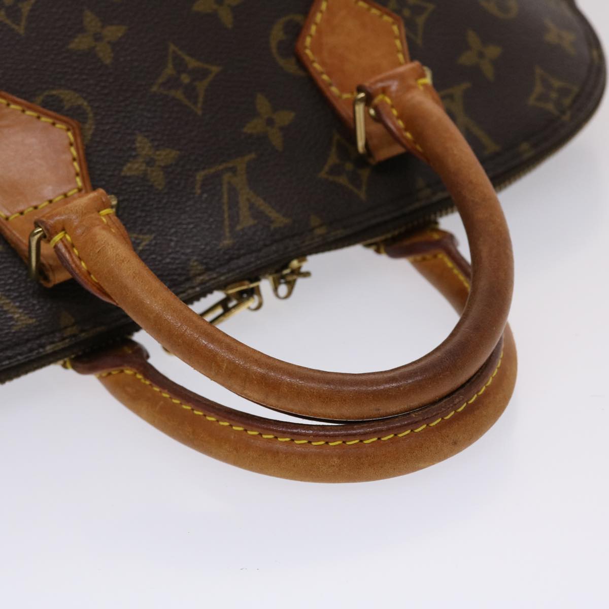 LOUIS VUITTON Monogram Alma Hand Bag M51130 LV 46721
