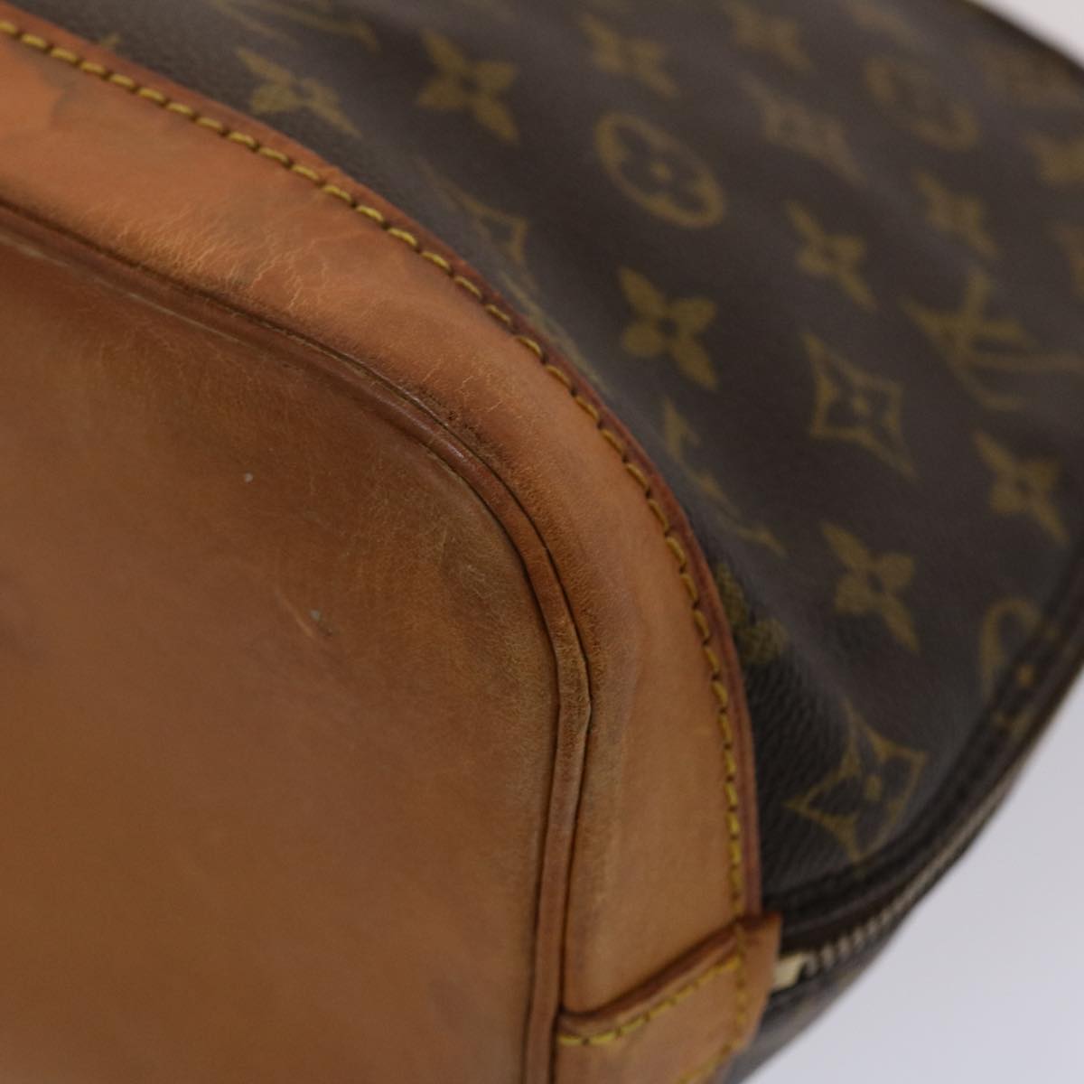 LOUIS VUITTON Monogram Alma Hand Bag M51130 LV 46722